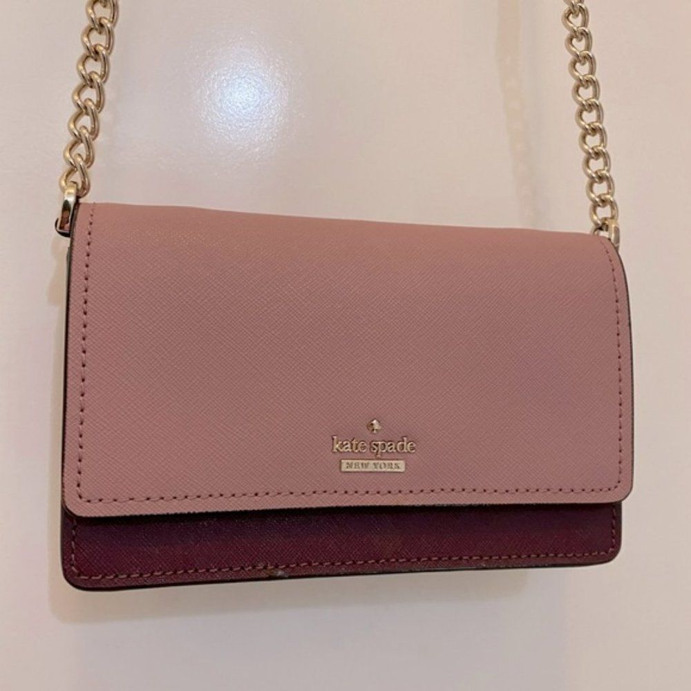 Kate spade new york, the Spencer Flap Chain Wallet Crossbody Bag NWT